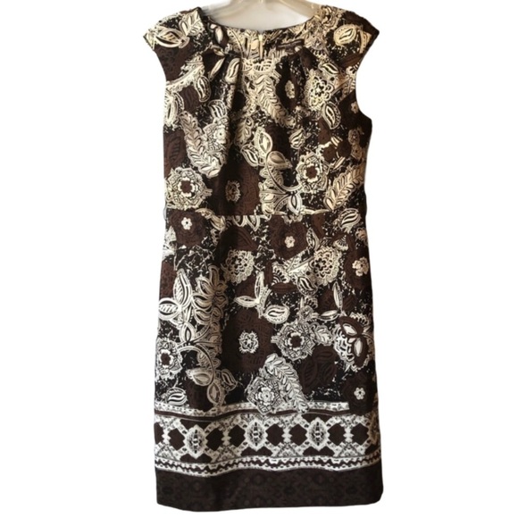 Adrienne Vittadini Sheath Dress Size 10 - Picture 1 of 9